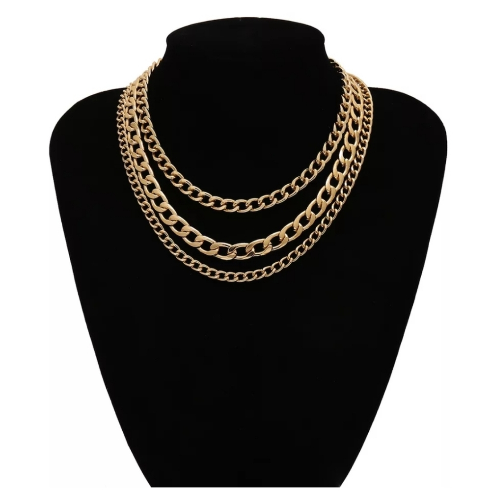 Multi Layered Necklace - Picture 1 of 4